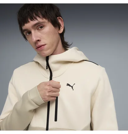 Толстовка чоловіча Puma Tech Full-Zip Beige 634415-87