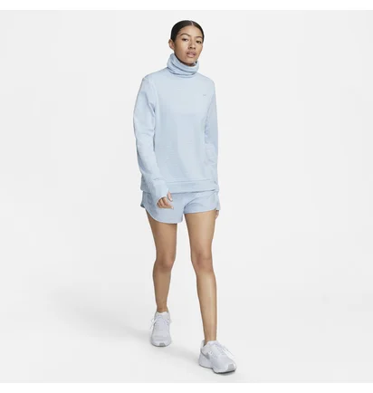 Лонгслів жіночий Nike Therma-Fit Swift Element Light Blue FB5306-440