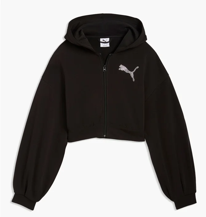 Худі жіноче Puma Essentials Graphics Bedazzled Black 635394-01