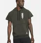 Худі чоловіче Air Jordan Zion Cutoff Hoodie Grey DA9842-010