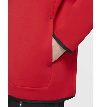 Толстовка чоловіча Nike Nsw Tech Fleece Hoodie Full-Zip Red CU4489-657
