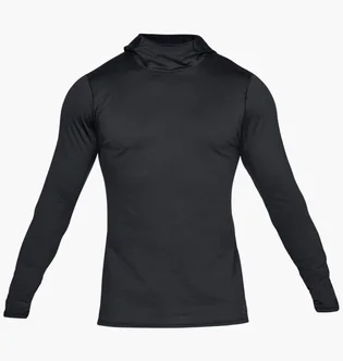 Худи мужское Under Armour Fitted Cg Hoodie Black 1320814-001