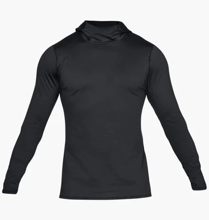 Худи мужское Under Armour Fitted Cg Hoodie Black 1320814-001