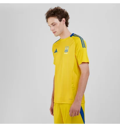 Футболка мужская Adidas Ukraine 24 Performance Yellow IK2251