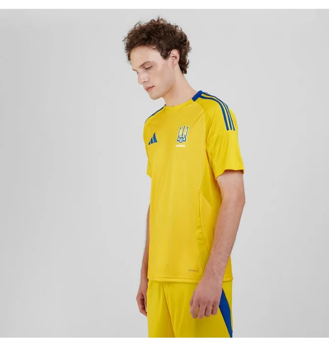 ᐉ Футболка мужская Adidas Ukraine 24 Performance Yellow IK2251
