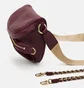 Сумка женская Michael Kors Slater Medium Pebbled Leather Sling Pack Bordo 30F0G04M6I-DARK-BERRY-16581