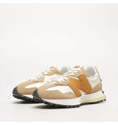 Кросівки жіночі New Balance 327 White/Brown WS327PT
