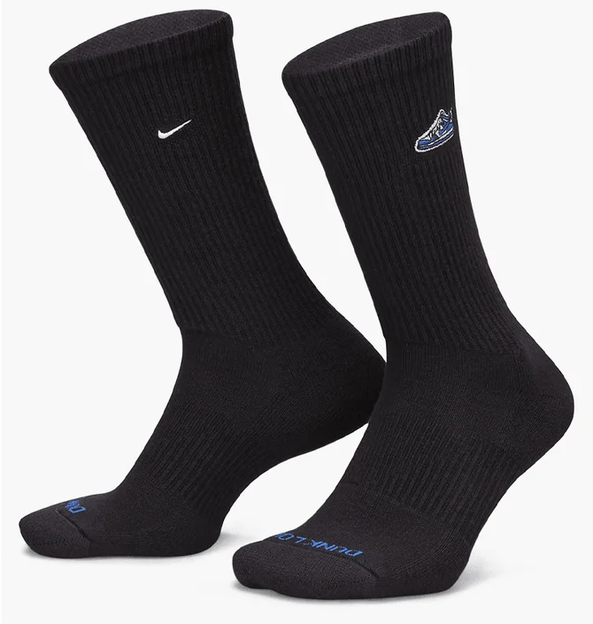 Шкарпетки унісекс Nike Everyday Plus Black (1 пара) FQ0326-010