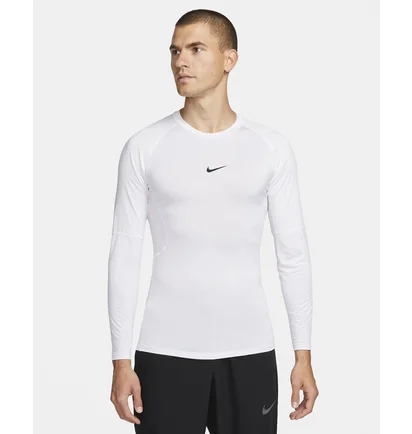 Лонгслив мужской Nike Pro Dri-Fit Tight Long-Sleeve Fitness Top White FB7919-100