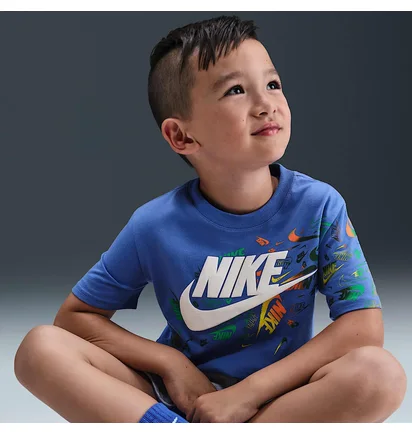 Футболка детская Nike Club Revealed Blue 86N210-B9A