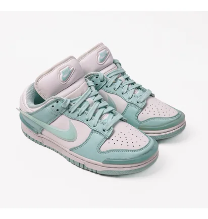 Кросівки жіночі Nike Dunk Low Twist Shoes Turquoise/White DZ2794-101