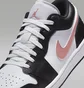 Кросівки чоловічі Air Jordan 1 Low White/Black 553558-165