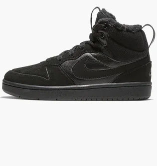 Кроссовки детские Nike Court Borough Mid 2 Black CQ4026-001