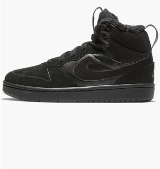 Кроссовки детские Nike Court Borough Mid 2 Black CQ4026-001