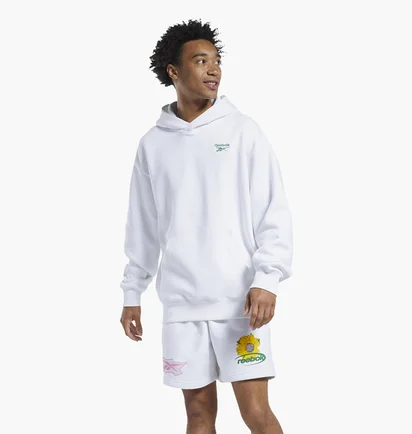 Худи мужское Reebok Classics 90S White Ic9196