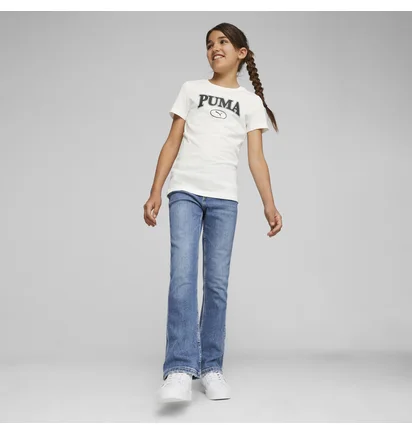 Футболка детская Puma Squad Youth Graphic Tee White 676441-65