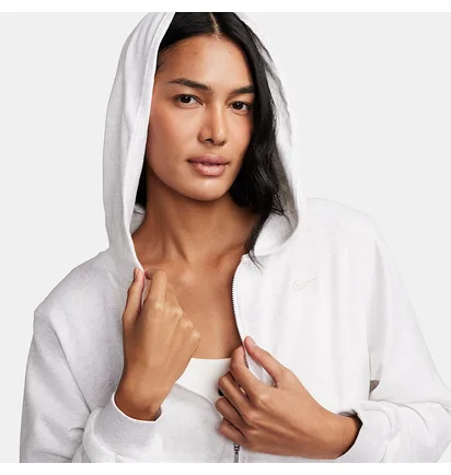 Спортивный костюм женский Nike Chill French Terry Fz Kadın Gri Sweatshirt White FN2415-051__FN2434-051
