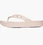 Тапочки женские CROCS Classic Platform Flip Beige 207714-6UR