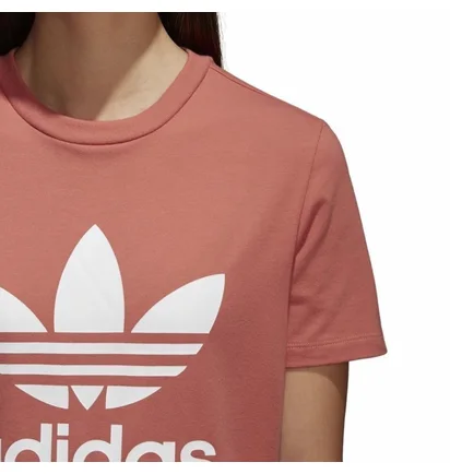 Футболка женская Adidas Trefoil Orange CV9890