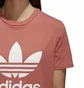 Футболка женская Adidas Trefoil Orange CV9890