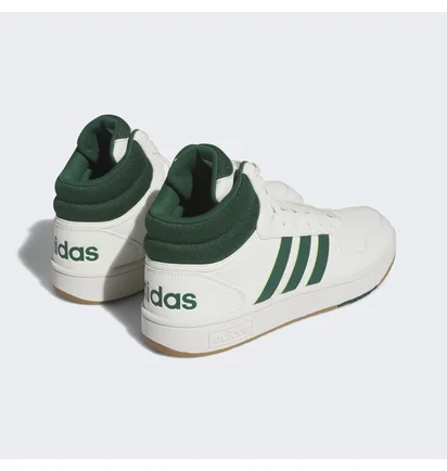 Кроссовки мужские Adidas Hoops 3.0 Mid Lifestyle Basketball Classic Vintage Shoes White IG5570