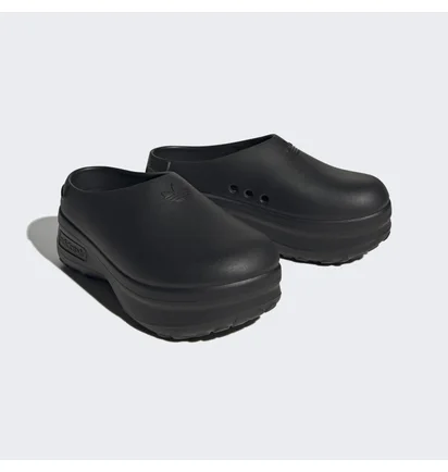 Тапочки женские Adidas Adifom Stan Smith Mule Shoes Black IE4626