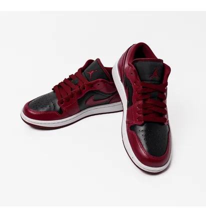 Кросівки жіночі Air Jordan 1 Low Bordo/Black Dc0774-006
