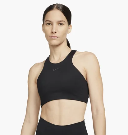 Топ женский Nike Womens Medium-Support Non-Padded Sports Bra Black Dm0660-010