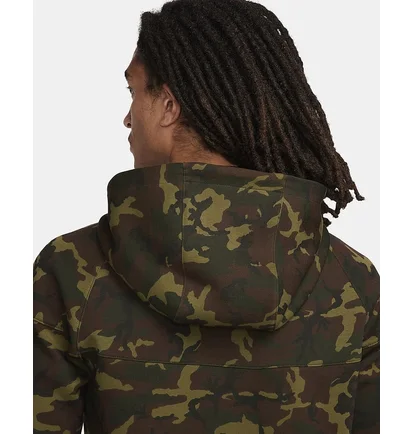 Толстовка чоловіча Nike Sportswear Tech Fleece Og Windrunner Camo/Green FN3929-355