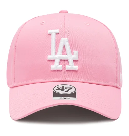 Кепка унісекс 47 Brand Los Angeles Dodgers Raised Bas Pink B-RAC12CTP-RSA