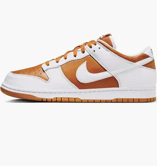 Кросівки чоловічі Nike Dunk Low Qs White/Orange FQ6965-700
