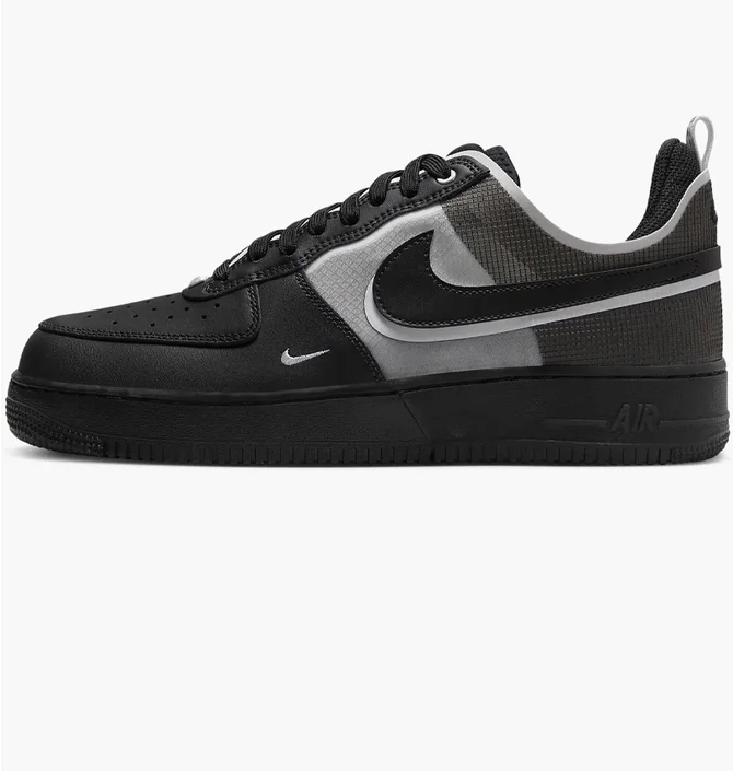 Кроссовки мужские Nike Air Force 1 React Black DM0573-002