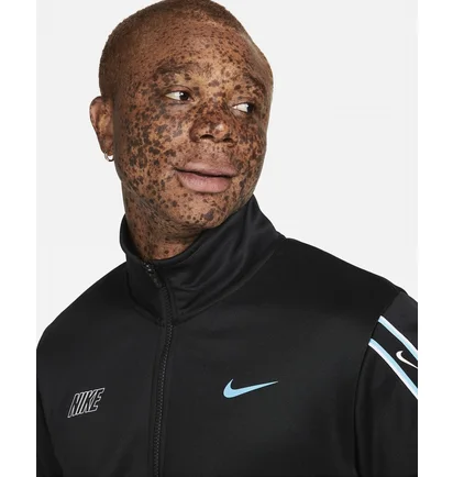 Куртка мужская Nike Sportswear Repeat Track Top Black Fd1183-010