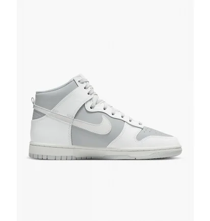 Кроссовки мужские Nike Dunk High Retro White/Grey Dj6189-100