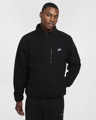 Куртка мужская Nike Sportswear Club Fleece Jacket Black FZ0888-010