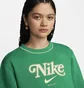Світшот жіночий Nike Sportswear Fleece-Sweatshirt Green HJ3976-365