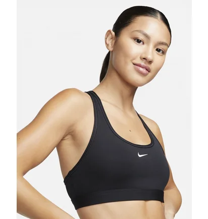 Топ женский Nike Swoosh Light Support Black DX6817-010