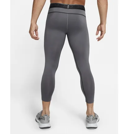 Лосины мужские Nike M Np Df 3Qt Tight Grey DD1919-068