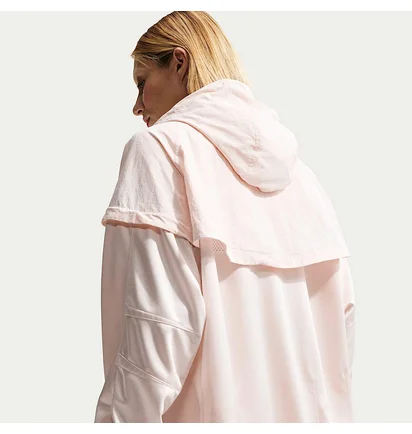 Олімпійка жіноча Nike Sportswear Oversized Windrunner Pink IF0270-103