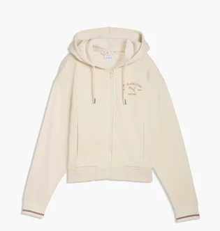 Толстовка жіноча Puma Class Full-Zip Beige 691878-87