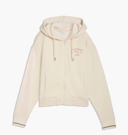 Толстовка жіноча Puma Class Full-Zip Beige 691878-87