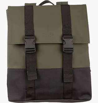 Рюкзак унісекс Rains Backpacks Olive 1371-GREEN