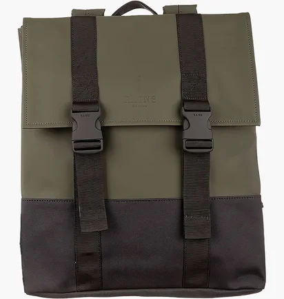 Рюкзак унісекс Rains Backpacks Olive 1371-GREEN