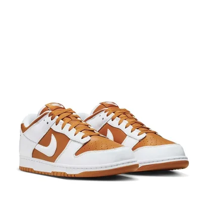 Кроссовки мужские Nike Dunk Low Qs White/Orange FQ6965-700