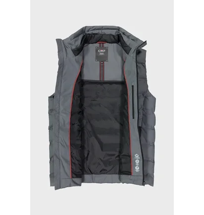Жилетка мужская CMP Vest Feel Warm Grey 35K3707-U862