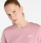 Футболка жіноча New Balance Sport Essentials Cotton Pink MT41509-GIN