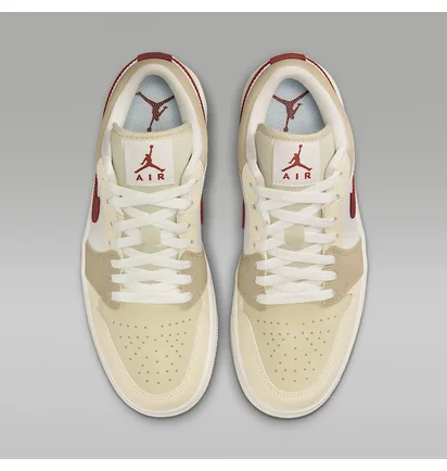 Кроссовки женские Air Jordan 1 Low Beige HV6530-100