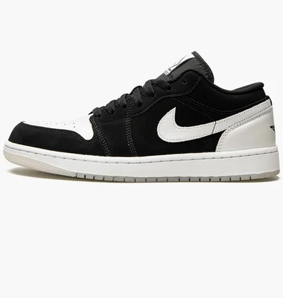 Кросівки чоловічі Air Jordan 1 Low Black/White DH6931-001