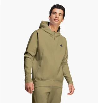 Худи мужское Adidas Z.N.E. Premium Full-Zip Hooded Track Jacket Olive IN5090
