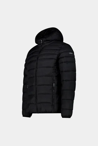 Пуховик чоловічий CMP Jacket Fix Hood Nylon Cire Black 34K2807-U901